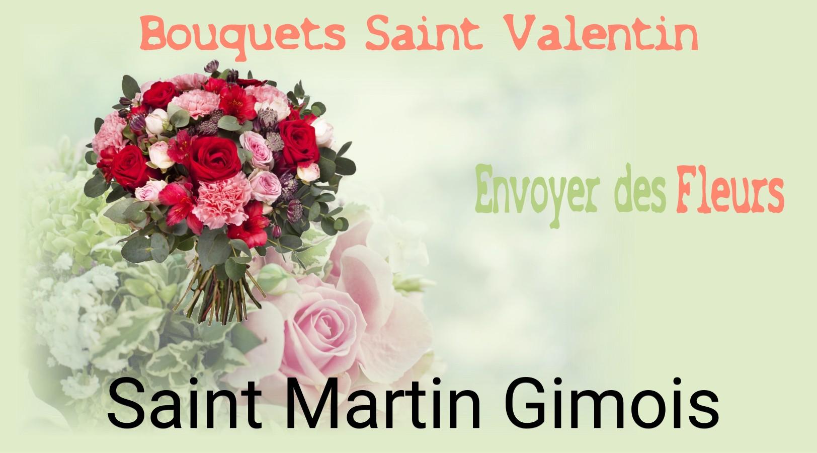 Roses de Saint-Valentin livrées à Saint-Martin-Gimois