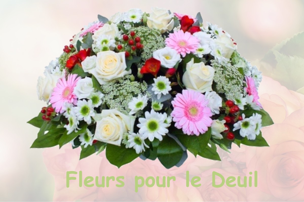 fleurs deuil SAINT-MARTIN-GIMOIS